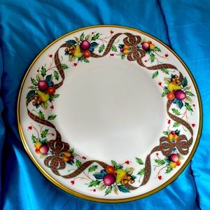 Lenox tartan dinner plate